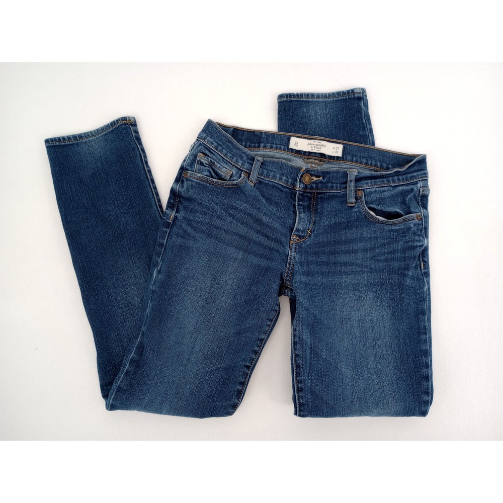 Abercrombie & Fitch Jeans Women 4Sβ Blue Perfect Stretch Slim Erin Jeans